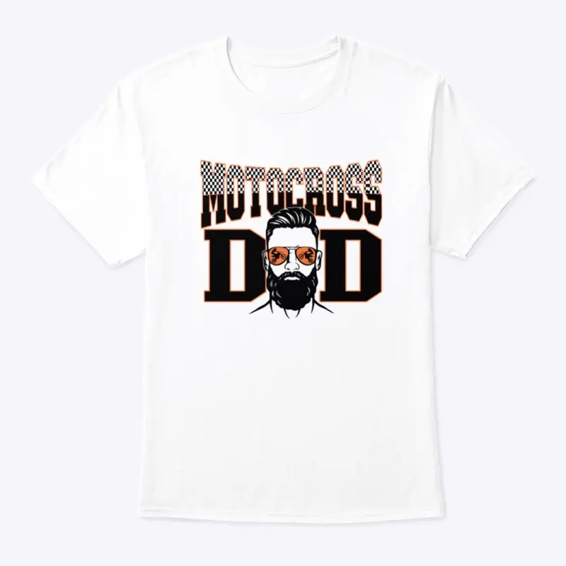 MOTOCROSS  DAD MOTO DAD TEE